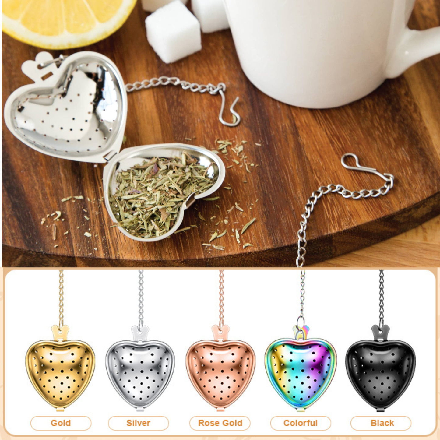 Heart Shaped Infuser/Steeper